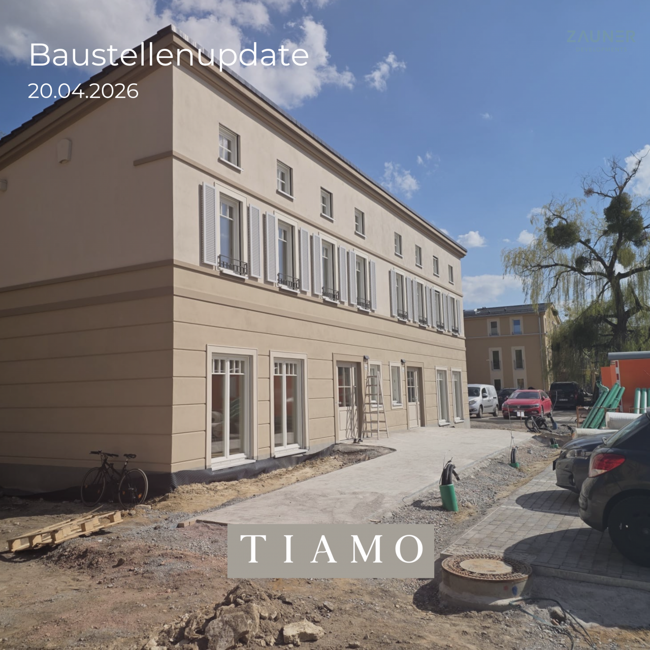 Neubauremise Tiamo Potsdam