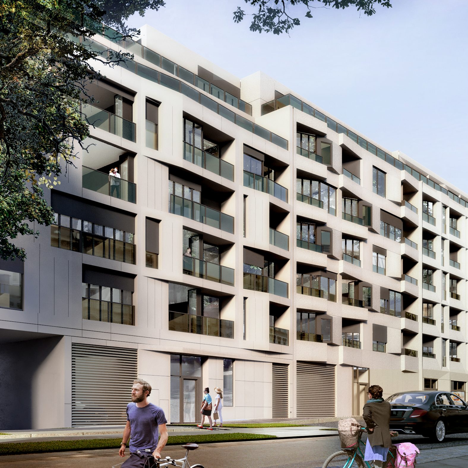 moderne Fassade
