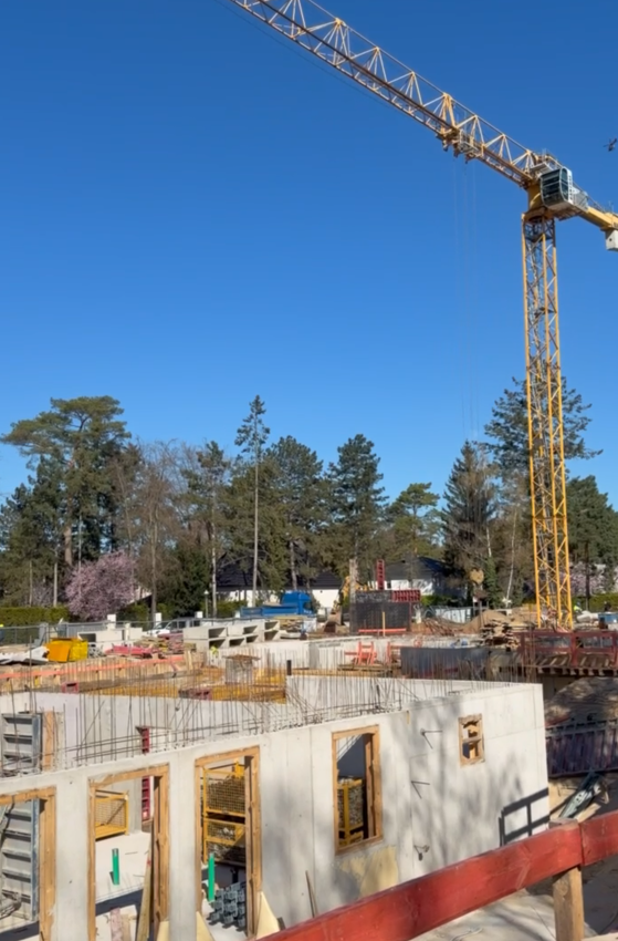 Haus B - Baustelle